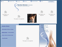 Tablet Screenshot of clinicalasalmanza.com.mx